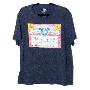 Budweiser Lager Beer Graphic Nubby Tee XXL